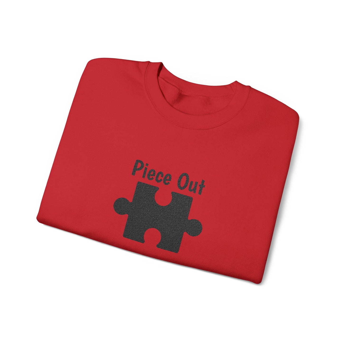 Piece Out Embroidered Sweatshirt | Puzzle Couples Hoodie | Matching Anniversary Gift | His & Hers Couple's Outfit