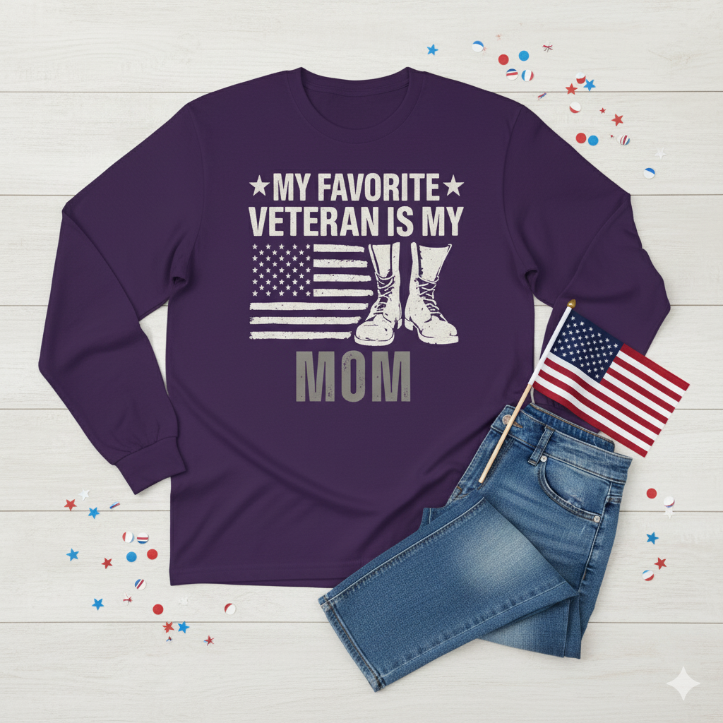My Favorite Veteran Is My Mom Honor Her in Style