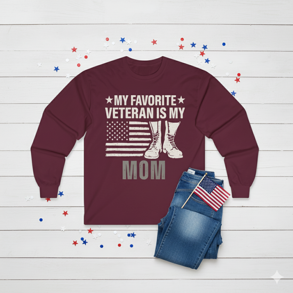 My Favorite Veteran Is My Mom Honor Her in Style