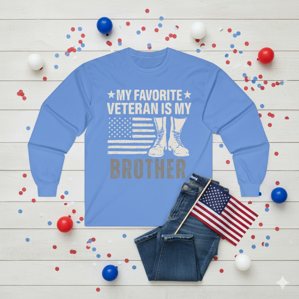 My Favorite Veteran Is My Brother | Gift of Pride & Honor