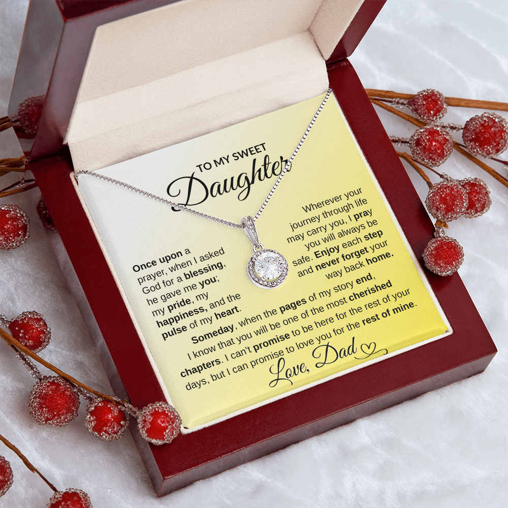 Daughter Eternal Hope Necklace Meaningful Gift From Dad