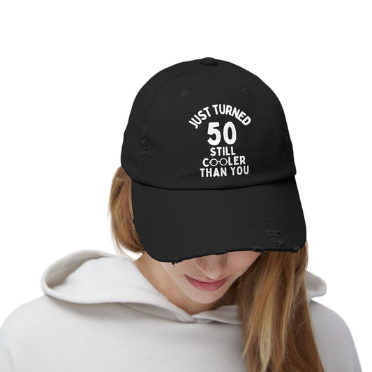 Funny Birthday Hat Personalized Age Gift Still Cooler Than You Retro Design