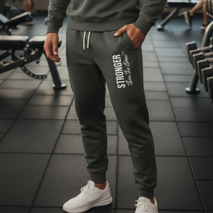 Stronger Than The Storm Sweatpants- Unisex