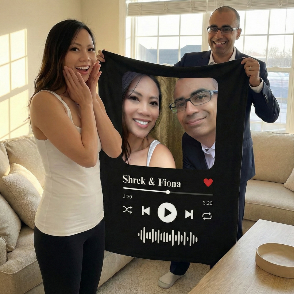Personalized Memory Blanket Turning Love Into Cozy Comfort