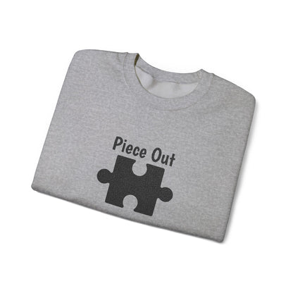 Piece Out Embroidered Sweatshirt | Puzzle Couples Hoodie | Matching Anniversary Gift | His & Hers Couple's Outfit