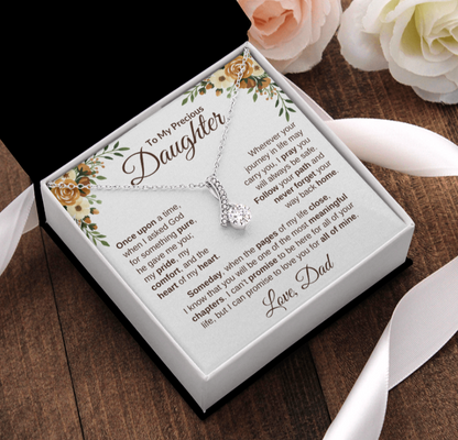 Alluring Beauty Necklace Meaningful Gift For Daughter