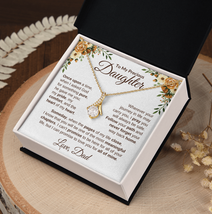 Alluring Beauty Necklace Meaningful Gift For Daughter