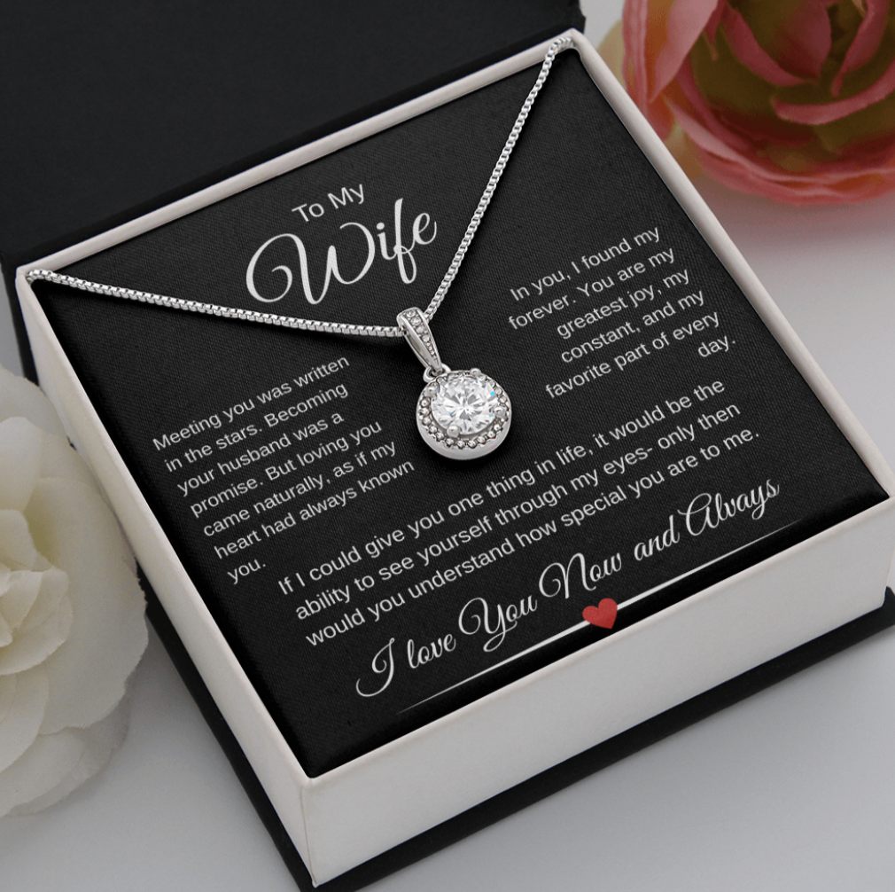 Wife Eternal Hope Necklace Symbol Of Everlasting Love