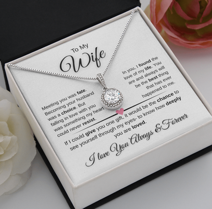 To My Wife Eternal Hope Love Necklace (22)