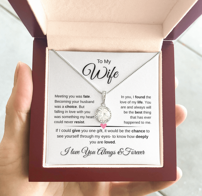 To My Wife Eternal Hope Love Necklace (22)