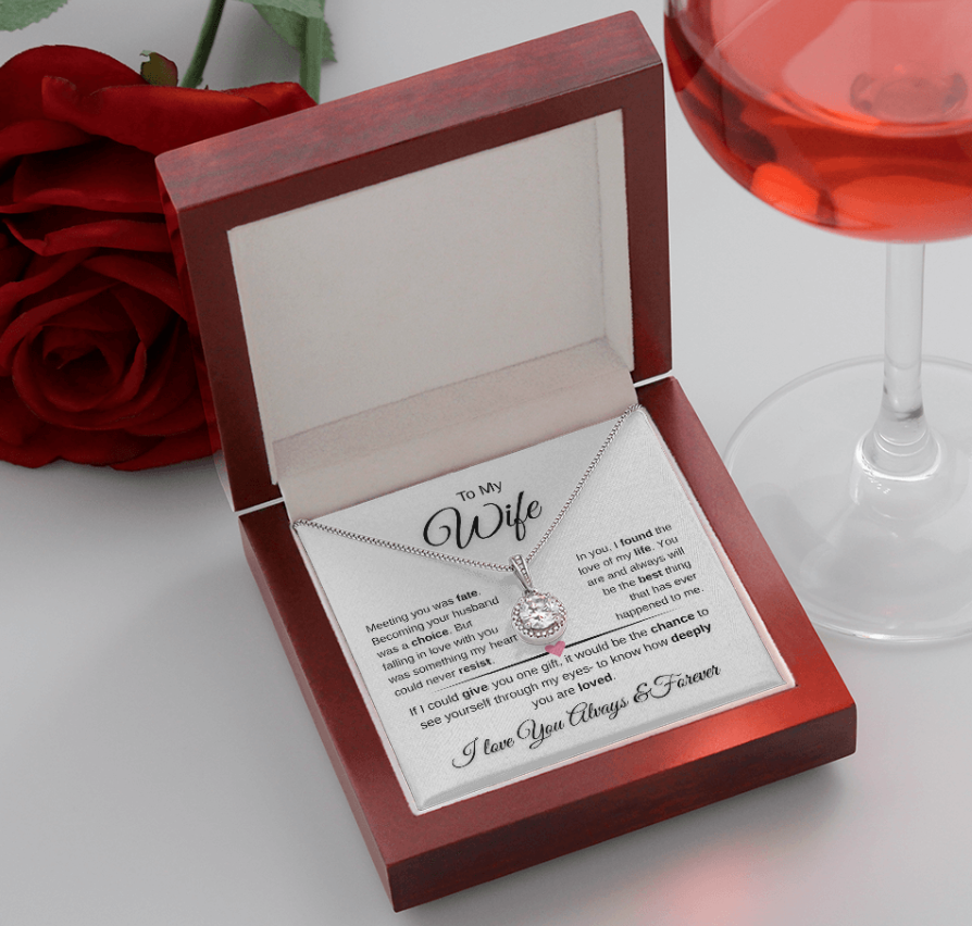 To My Wife Eternal Hope Love Necklace (22)