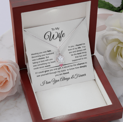 To My Wife Eternal Hope Love Necklace (22)