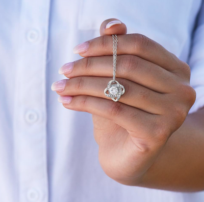 To My Wife Love Knot Necklace Gift (24)