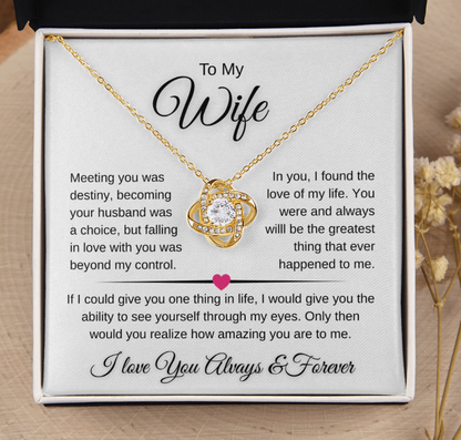 Unbreakable Love Knot Necklace For My Wife (27)