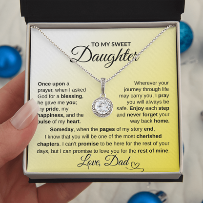 Daughter Eternal Hope Necklace Meaningful Gift From Dad