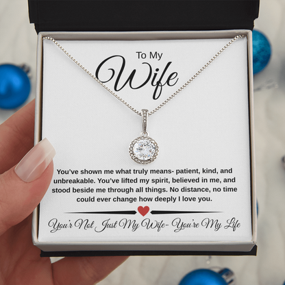 Eternal Hope Necklace – To My Wife | Romantic Gift for Anniversary, Birthday, or Just Because