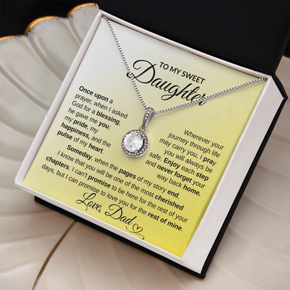 Daughter Eternal Hope Necklace Meaningful Gift From Dad