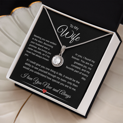 Wife Eternal Hope Necklace Symbol Of Everlasting Love