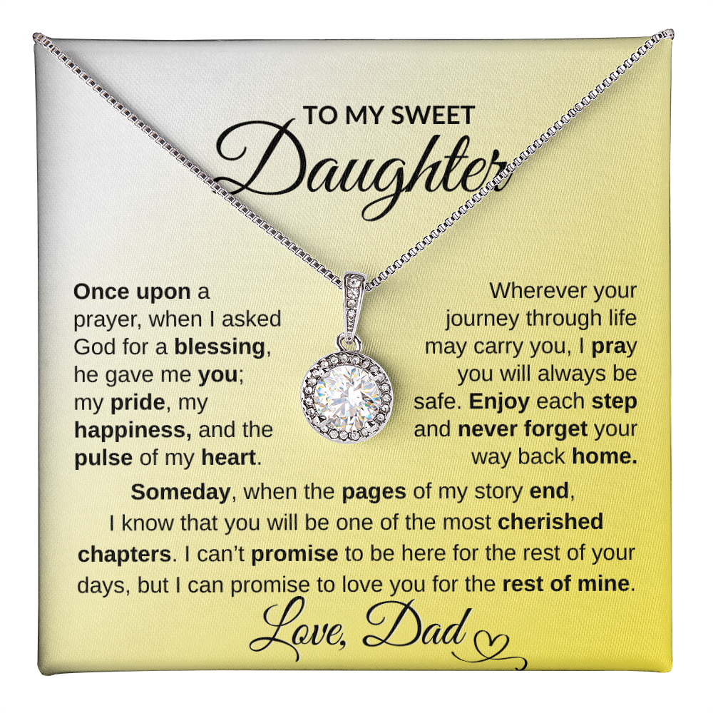 Daughter Eternal Hope Necklace Meaningful Gift From Dad