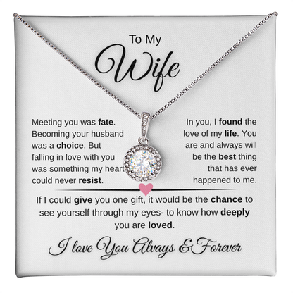 To My Wife Eternal Hope Love Necklace (22)