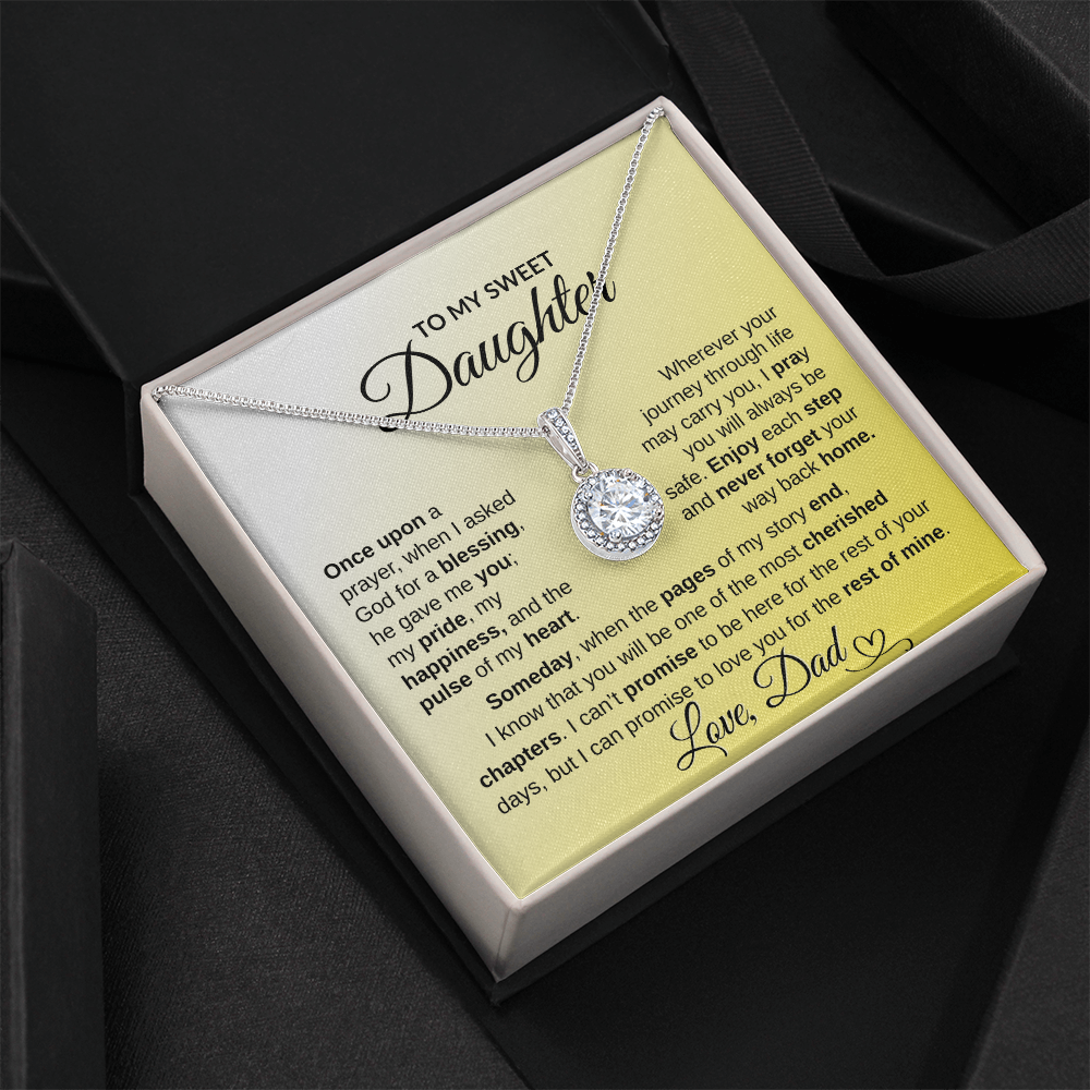 Daughter Eternal Hope Necklace Meaningful Gift From Dad