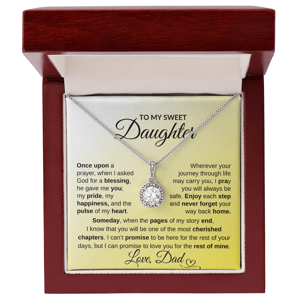 Daughter Eternal Hope Necklace Meaningful Gift From Dad