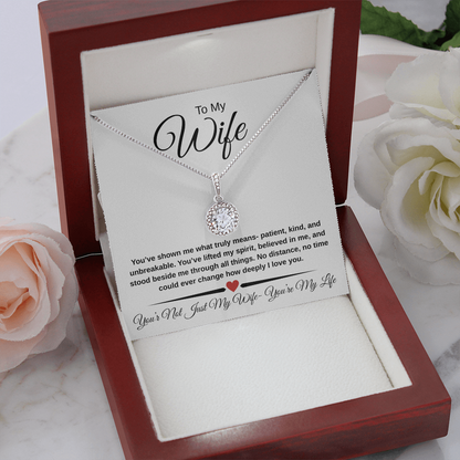 Eternal Hope Necklace – To My Wife | Romantic Gift for Anniversary, Birthday, or Just Because