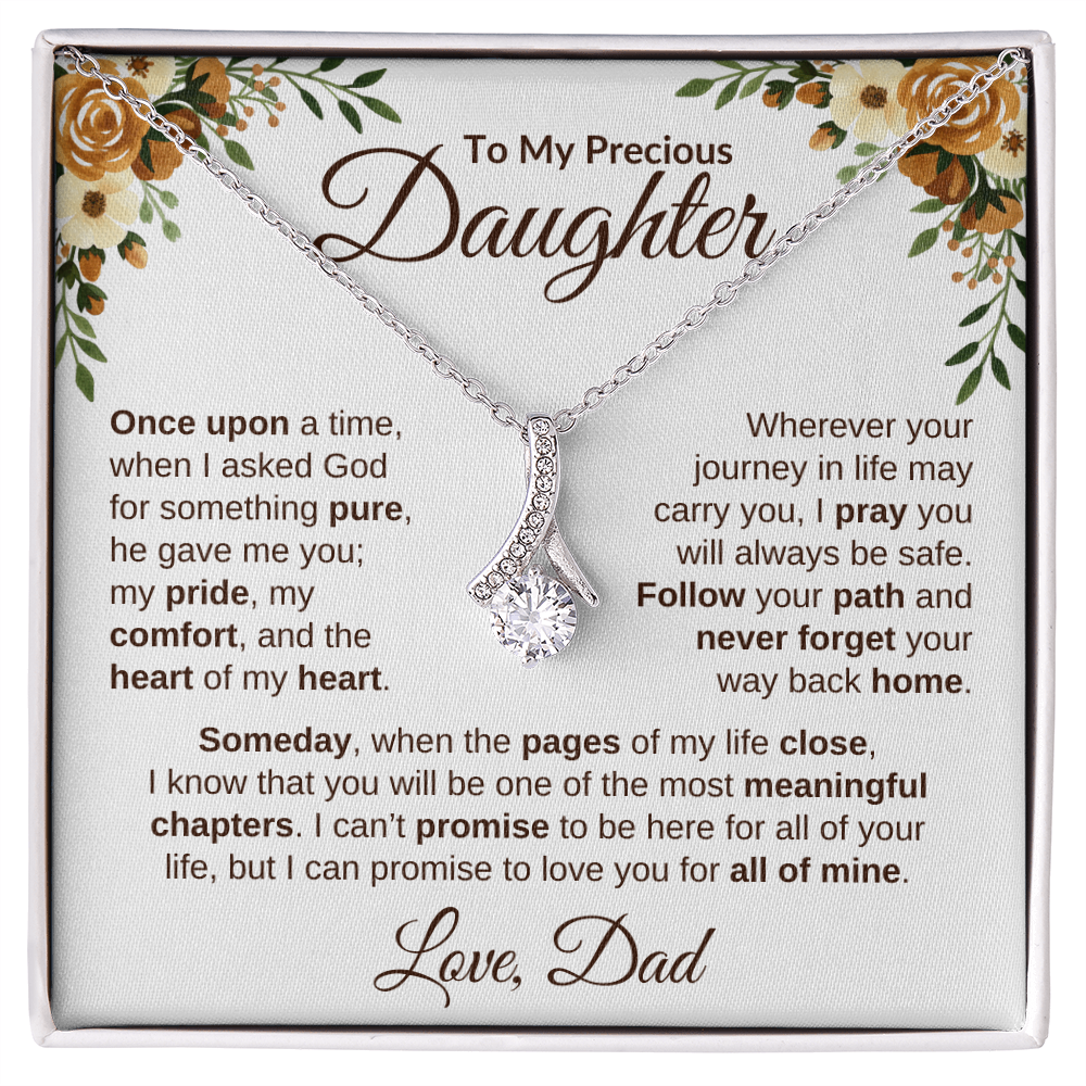 Alluring Beauty Necklace Meaningful Gift For Daughter