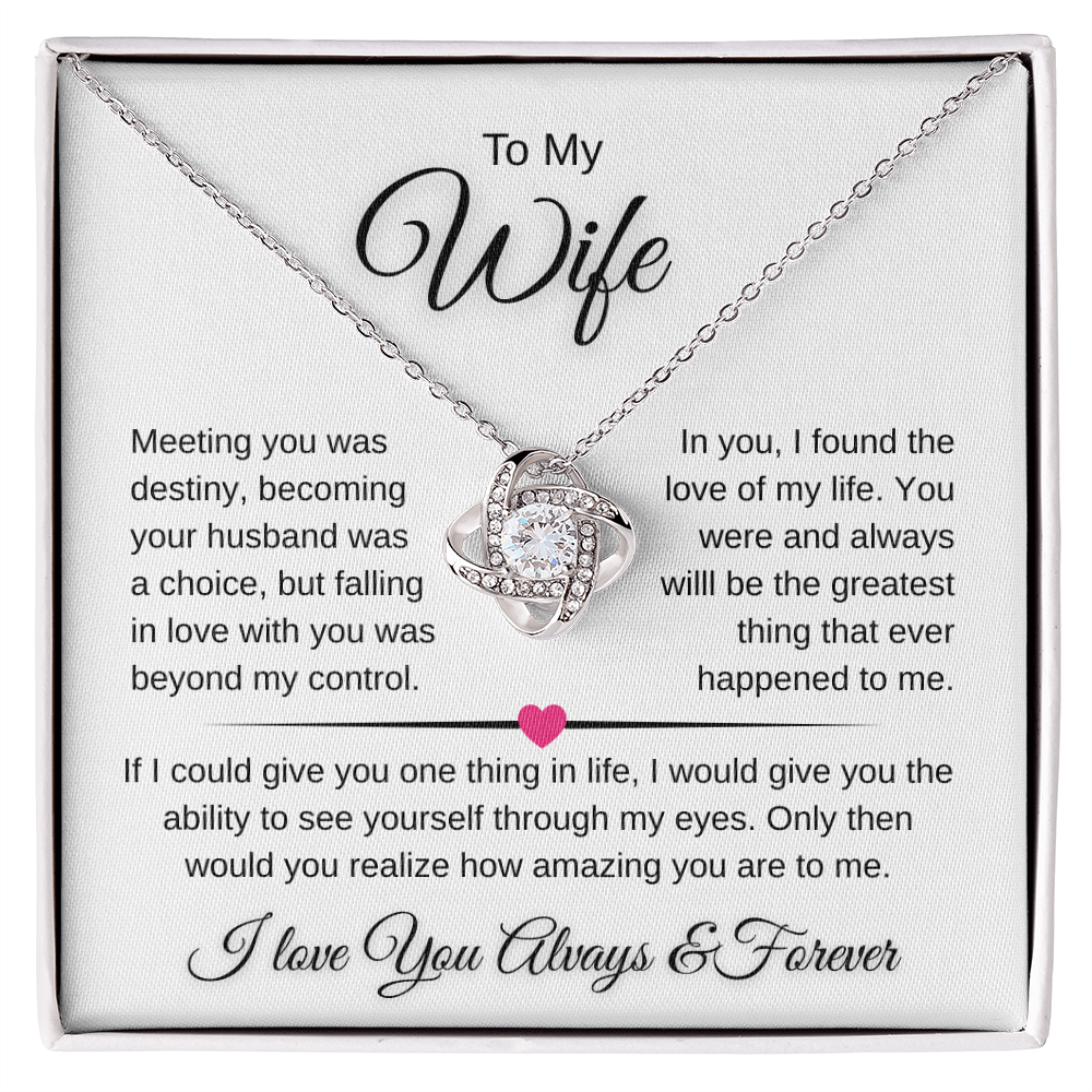 Unbreakable Love Knot Necklace For My Wife (27)