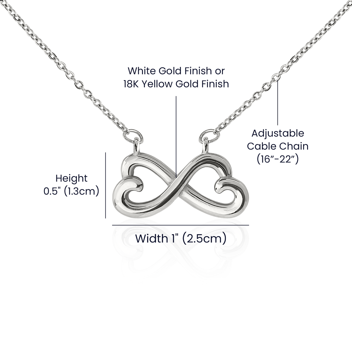 To My Daughter Necklace from Mom | Funny & Heartfelt Gift