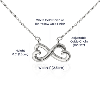 To My Daughter Necklace from Mom | Funny & Heartfelt Gift